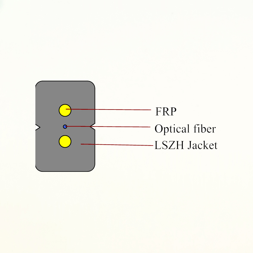 FTTH Drop Wire Cable Type I G657a1